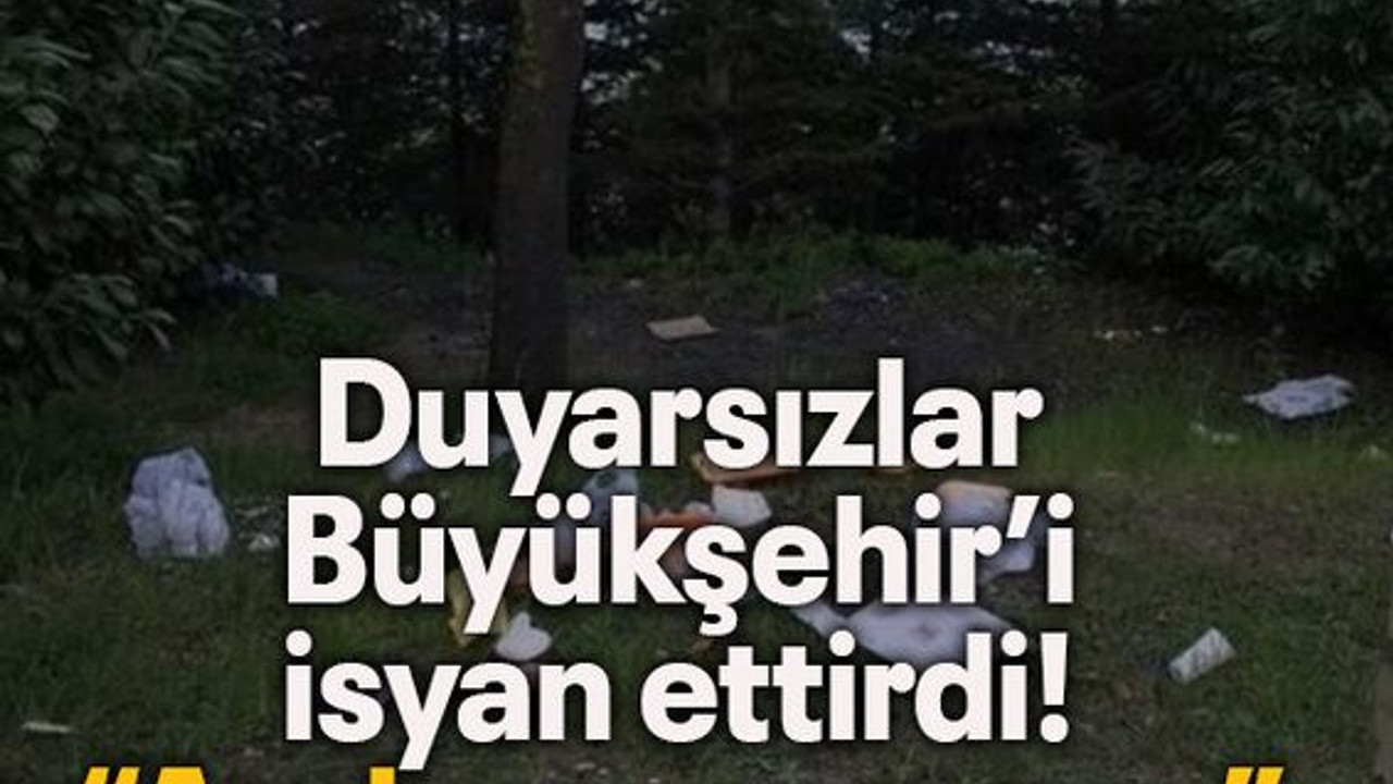 Duyarsızlar Büyükşehir’i isyan ettirdi! “Ayı bunu yapmaz”
